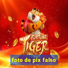 foto de pix falso